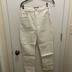 Everlane women’s Off-White Straight Jeans